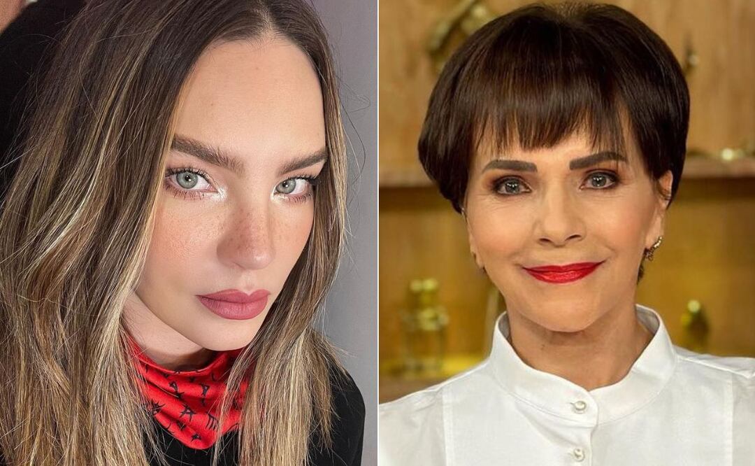 Belinda y Pati Chapoy. Foto: producción El Universal