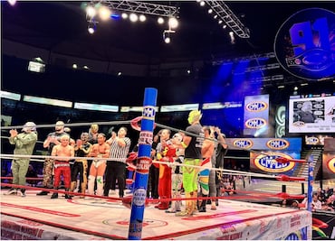 Scorpio Jr: Luchadores del Consejo Mundial de Lucha Libre rinden minuto de aplausos al gladiador fallecido