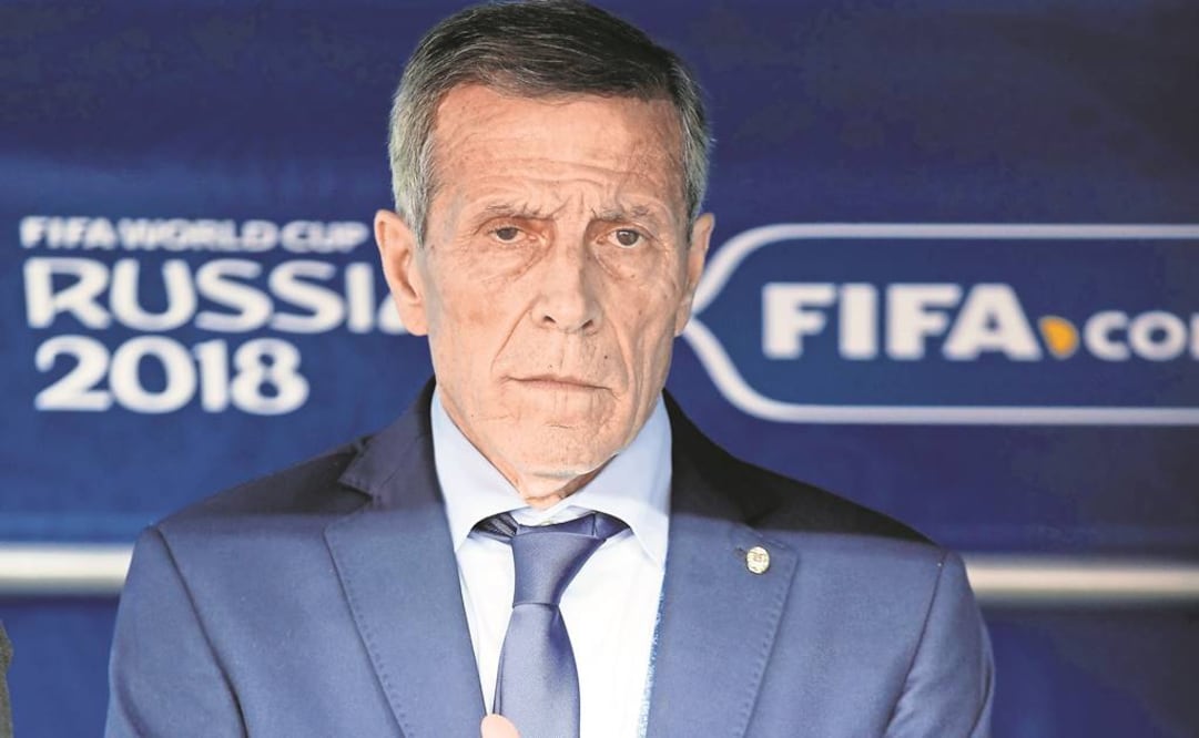 El timonel charrúa dice que fue difícil ganar a Arabia (SHAWN THEW. EFE)