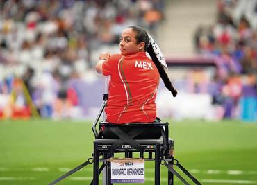 Guadalupe Navarro batalla para entrenar; “el transporte y la gente no es incluyente”