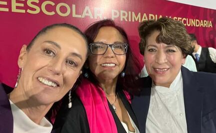 Sheinbaum reconoce labor docente de Delfina Gómez y Leticia Ramírez previo a cambios en la SEP