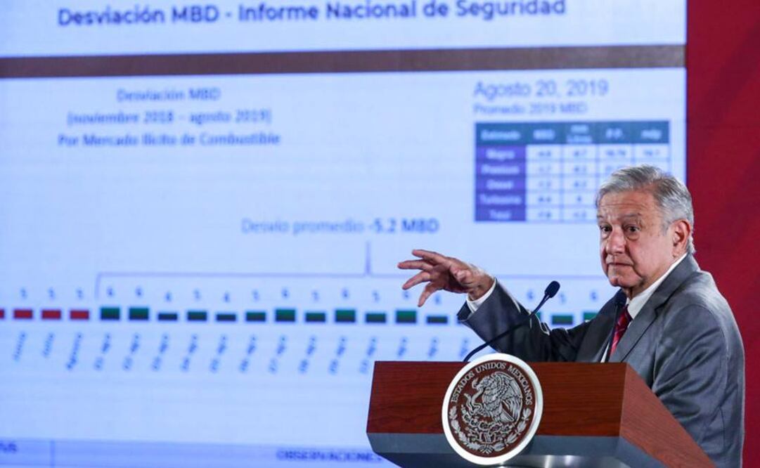 El presidente de México, Andrés Manuel López Obrador, durante una conferencia matutina (Foto: Diego Simón Sánchez / EL UNIVERSAL)