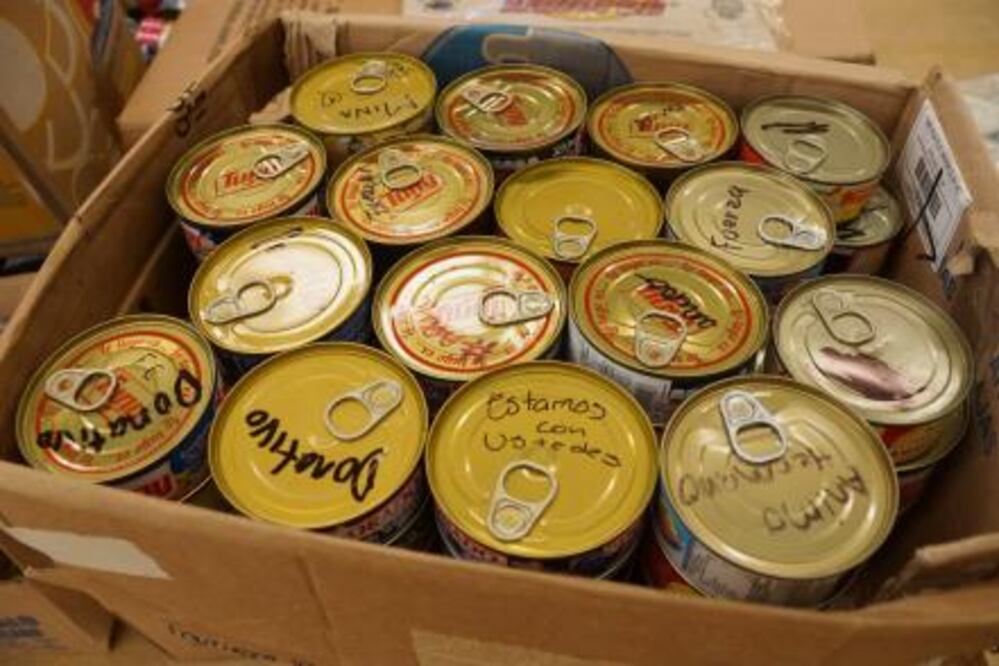 Acopio para damnificados porlluvias en cinco estados del país. Foto ilustrativa: EL UNIVERSAL