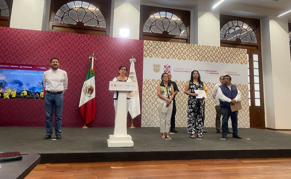 Reducen autoridades capitalinas en más de la mitad, duración de incendios forestales en la CDMX. Foto: Alberto Acosta