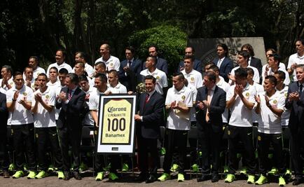 Peña desea éxito al América en el Mundial de Clubes