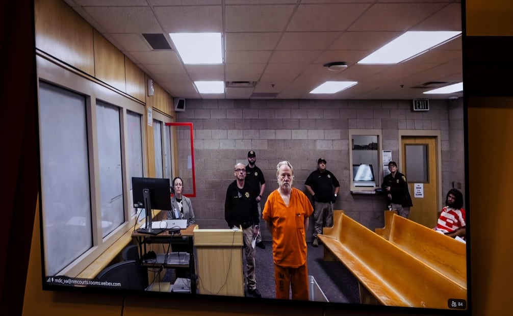 El actor compareció este miércoles ante la corte. Esta es su primera imagen en prisión. Foto: AP.