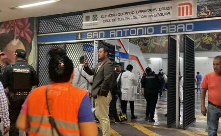 Dejó pasar varios trenes antes de arrojarse: Testigos narran sobre el joven arrollado en vías de Línea 2 del Metro
