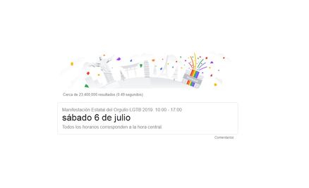 Celebra el Orgullo LGBTTTI con Google 