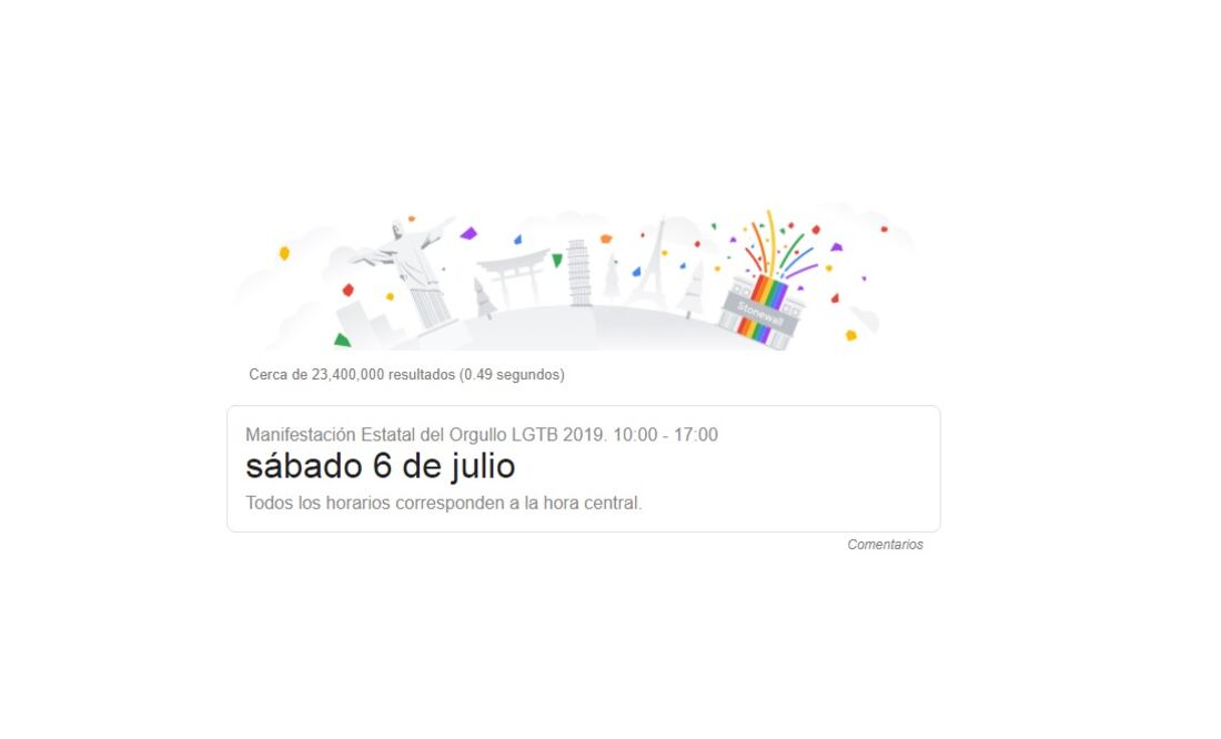 Google quiere festejar el 50 aniversario del Orgullo LGBTTTI con varias opciones para que celebres la diversidad y la inclusión
