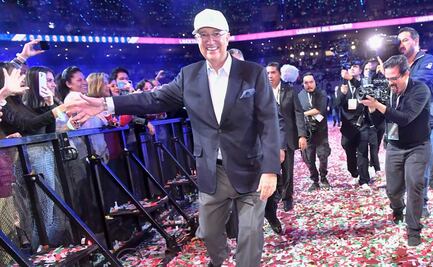 Salinas Pliego presume "lleno total" en la Arena CDMX por su fiesta de cumpleaños