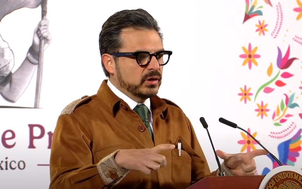 El director general del Instituto Mexicano del Seguro Social (IMSS), Zoé Robledo Aburto, dio conocer la plataforma "Receta Completa" para hacerle llegar directamente los medicamentos faltantes a pacientes del IMSS, IMSS-BIENESTAR e ISSSTE. Foto: especial