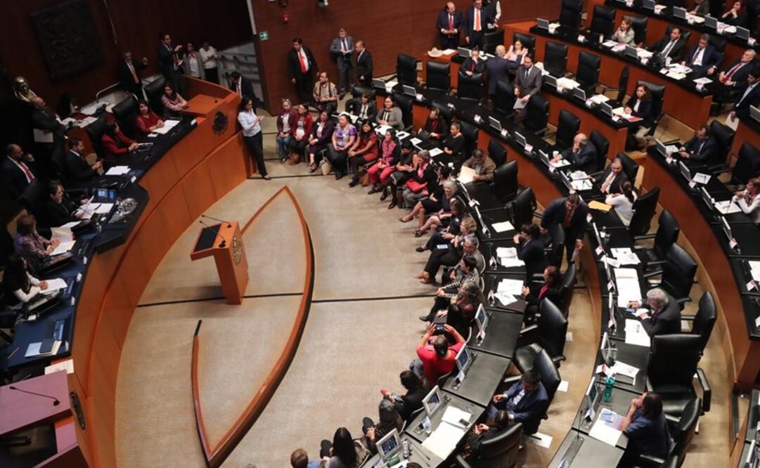 Senado de la República. Foto: Archivo/EL Universal
