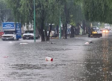 Tormenta en Cuautitlán Izcalli deja inundaciones, caída de árboles y una casa afectada