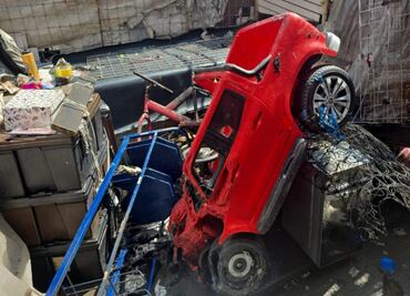 Incendio en Tepito; al menos ocho locales calcinados sobre Eje 1 Norte