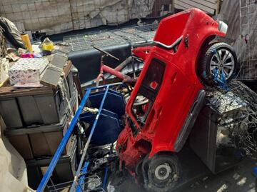 Incendio en Tepito; al menos ocho locales calcinados sobre Eje 1 Norte