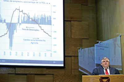 Banxico recorta PIB y prevé menos empleo