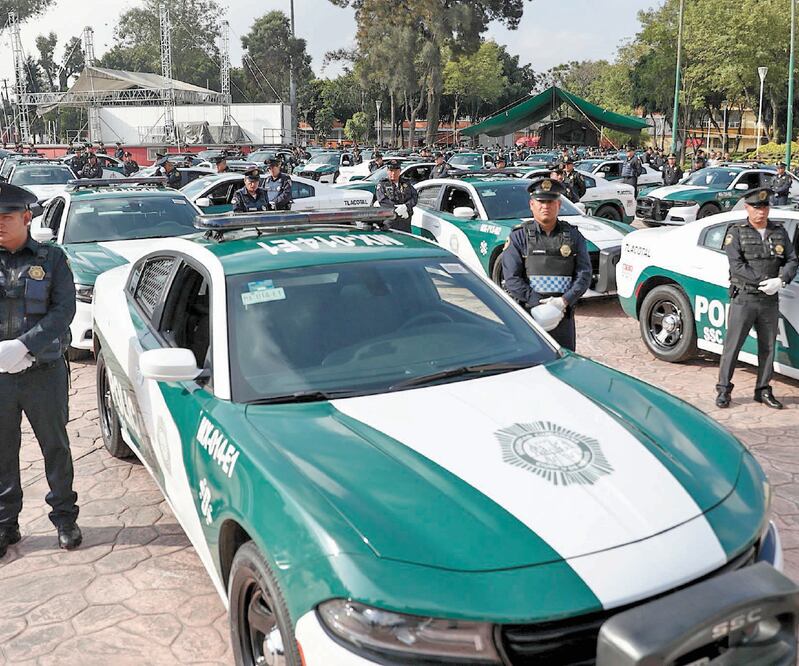 El Manual de Procedimientos de Vehículos en Comodato atribuye la aprobación de los balizados a la Policía Auxiliar. ARCHIVO EL UNIVERSAL