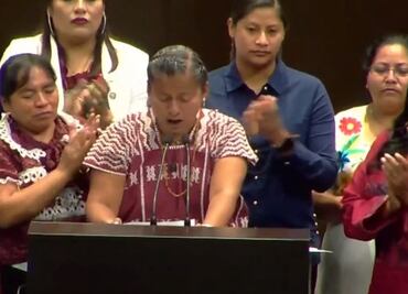 "Xóchitl Gálvez, eres una impostora", le dice la morenista Irma Juan Carlos en el Día de la Mujer Indígena