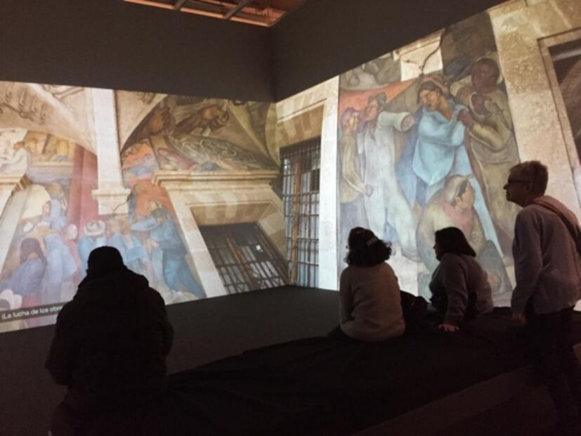 Entre murales de Rivera y del Mercado Abelardo Rodríguez, inauguran muestra de arte mexicano en NY