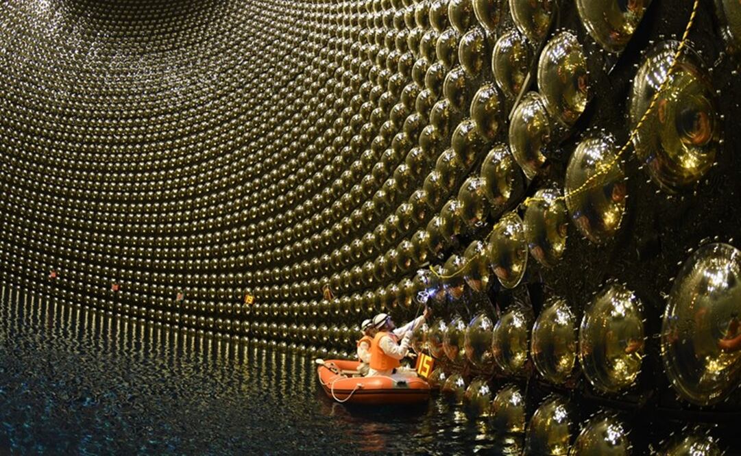 Foto: Observatorio Kamioka / Instituto de Investigación de Rayos Cósmicos / Universidad de Tokio