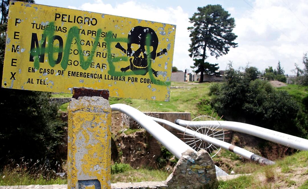 Some pipeline sections in the states of Reynosa, Monterrey, Torreón, and Chihuahua are in urgent need of maintenance - Photo: Rafael Murillo Merchant/EL UNIVERSAL