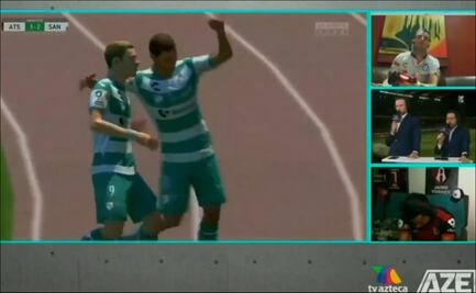 Santos derrota al Atlas y sigue entre los líderes de la eLiga MX