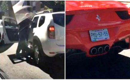 Golpeado por escolta de Ferrari trabaja en Uber