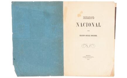 Letra original del Himno Nacional es vendida por 320 mil pesos