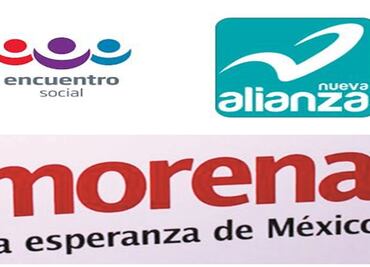 Formalizan alianza Morena, PES y PANAL en Morelos