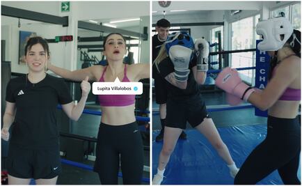 La Velada del Año VI: Rivers comparte su entrenamiento junto a Lupita Villalobos; prepara su pelea contra RoRo