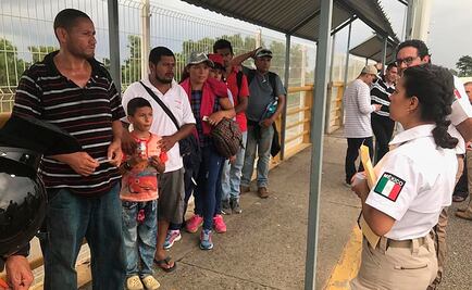 Agentes de PF y migración no están armados: Segob