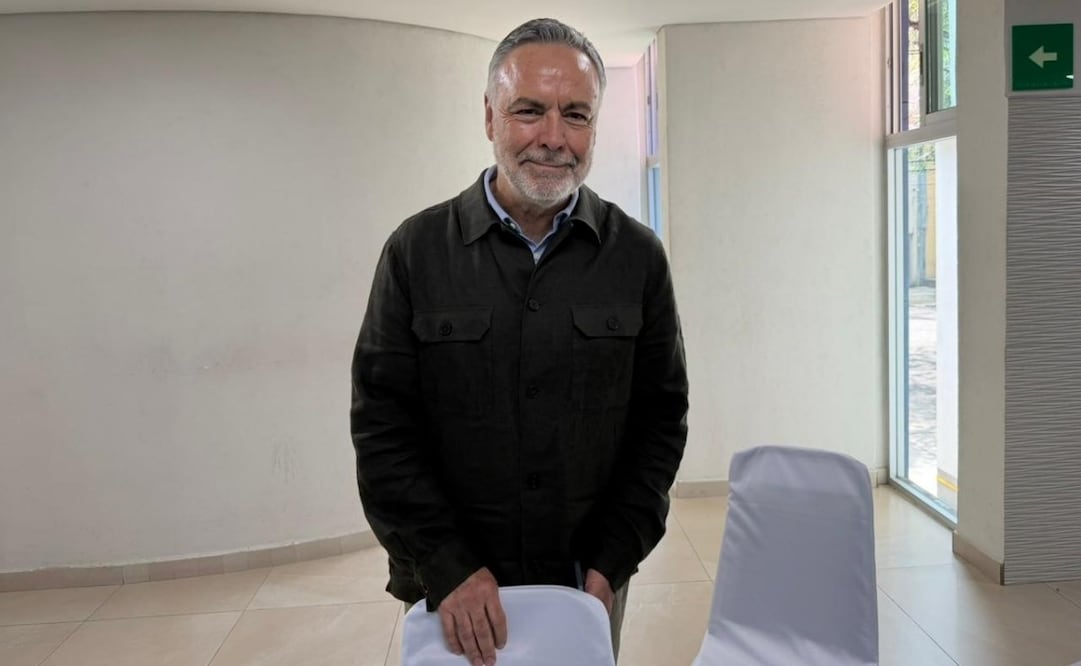 El diputado federal Alfonso Ramírez Cuéllar afirmó que el partido tiene posibilidades de conquistar 15 de las 16 alcaldías de la CDMX en las próximas elecciones de 2027. 04/09/2026. | Foto: Leonardo Lugo.