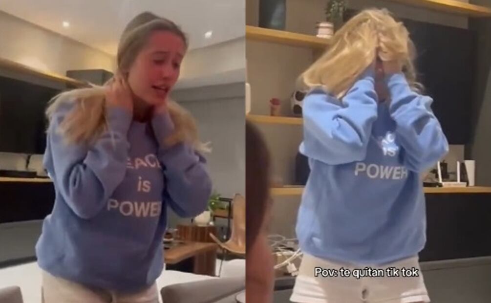 Reacción por el cierre de TikTok. Fuente: X @esdeprofugos2