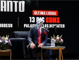 El Hijo del Santo se despide de la lucha libre con emotivo mensaje: Me voy con la máscara intacta