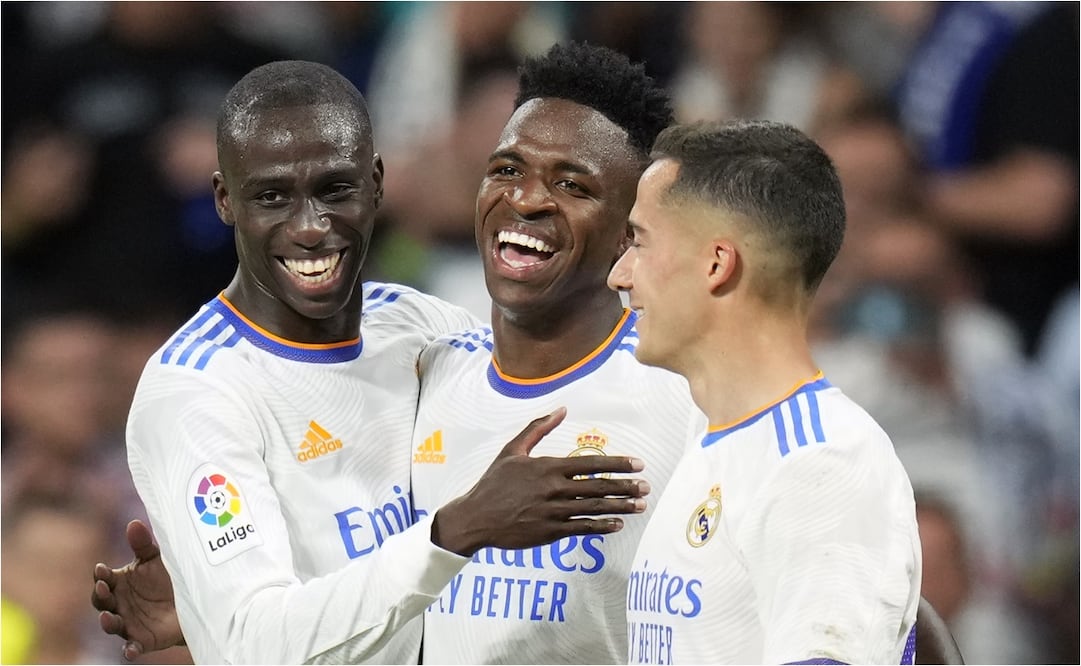 Vinícius Júnior aporta hat-trick en la goleada del Real Madrid al Levante / FOTO: AP