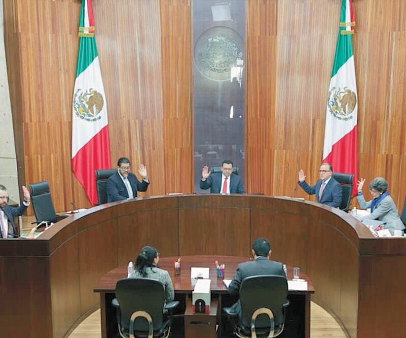 Los magistrados del TEPJF agregaron que aún está pendiente un juicio civil sobre dos asambleas de Redes Sociales Progresistas. Foto/TOMADA DE TWITTER