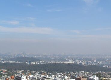 Reportan presencia de dos inversiones térmicas en la CDMX