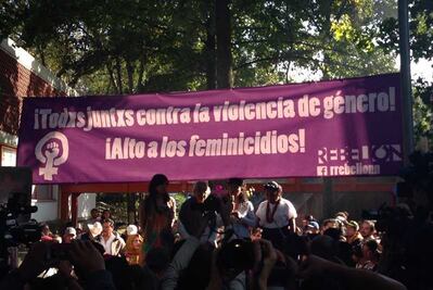 Marichuy encabeza marcha en CU