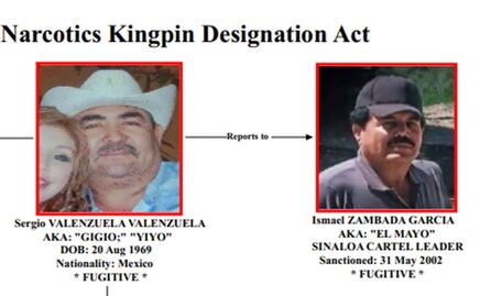 Va EU contra jefes de plaza de los cárteles de Sinaloa y Jalisco Nueva Generación