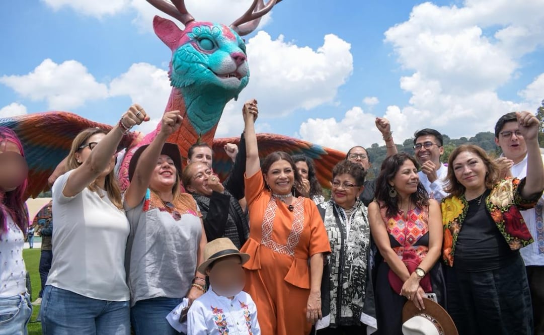 Clara Brugada inaugura la Utopía Centli Topilejo en Tlalpan; invirtieron 253 mdp.
Foto: Santiago Cadena / EL UNIVERSAL