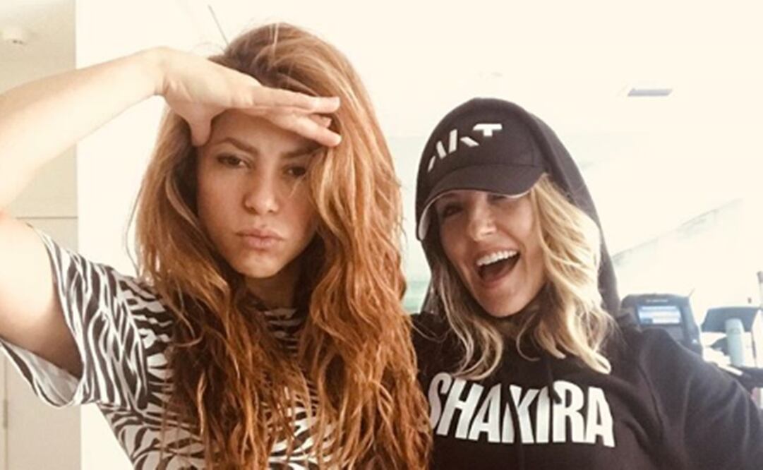 Shakira se prepara con la entrenadora fitness, coreógrafa y empresaria Anna Kaiser. Foto: Instagram