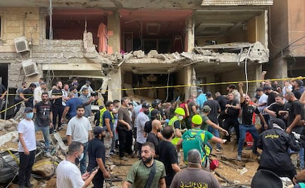 Suman 37 los muertos y 68 los heridos por el bombardeo israelí en Beirut que mató a altos cargos de Hezbolá