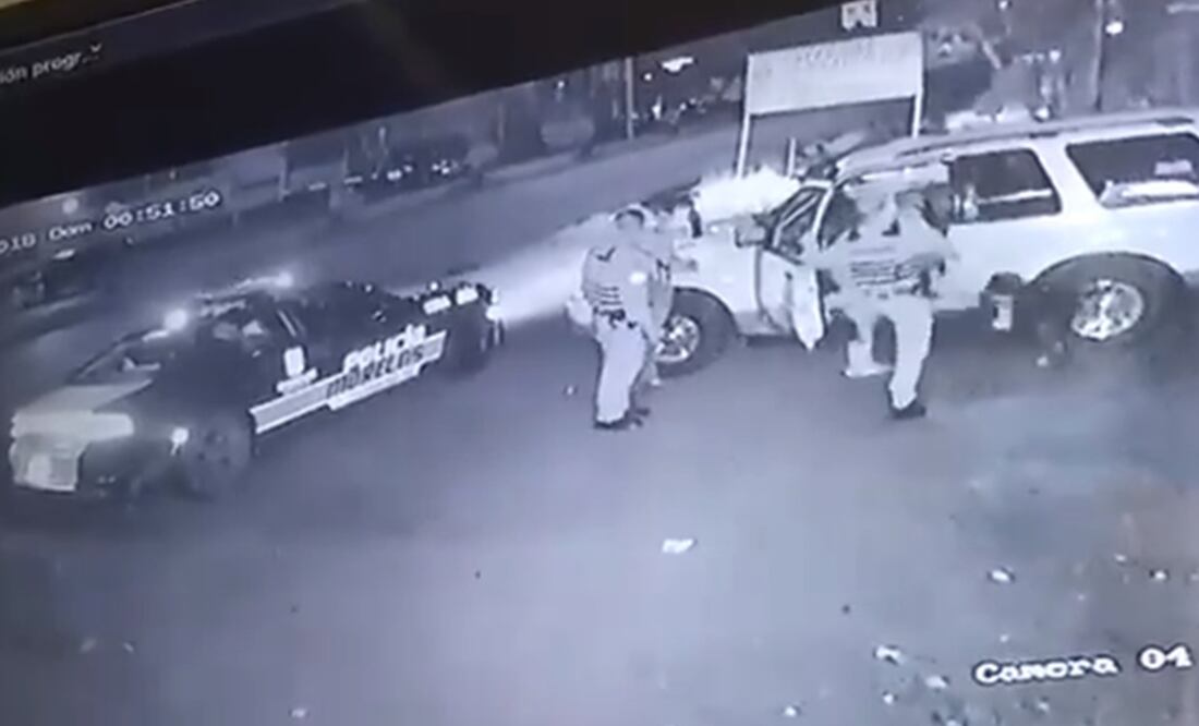 Policías de Morelos. Foto: Captura de pantalla