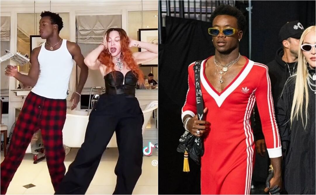 David Banda Mwale, hijo de Madonna, tiene 17 años y ya demuestra su pasión por la música, la danza y la moda.
Fotos: TikTok e Instagram