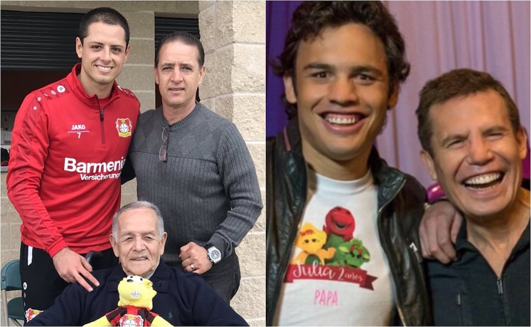 Papás e hijos famosos del mundo del deporte - FOTO: ESPECIAL
