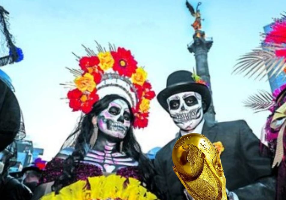 ¿Sin planes para este domingo? No te pierdas el primer Desfile de Catrinas mundialistas. Fotoarte: Especial/ Axel Sánchez/ EL UNIVERSAL