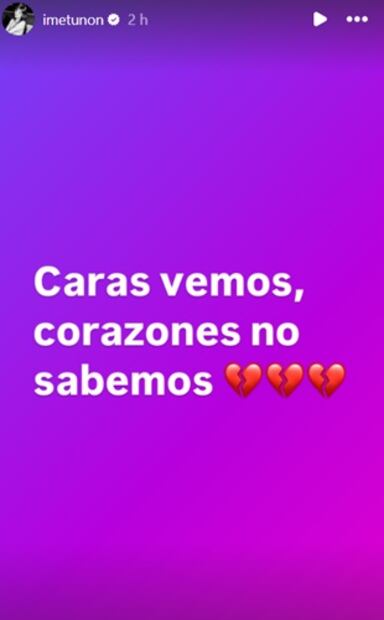 Así respondió la joven a la denuncia de su famosa suegra. Foto: Instagram.