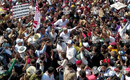 Minuto a minuto de marcha de AMLO en la CDMX