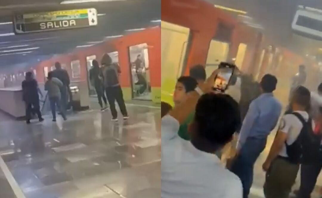 Metro Chabacano, Línea 9. Foto: Captura de video