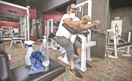 Gimnasios y clubes reportan una lenta recuperación